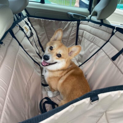 Автогамак трансформер, беж + чорний