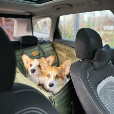 Половинка автогамака, хакі + хакі