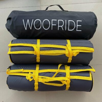 03986164-2784-4D9C-8378-995FBD87664D Суцільний автогамак, сірий + жовтий