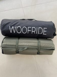 Суцільний автогамак, хакі + хакі