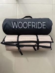 Половинка автогамака, беж + чорний