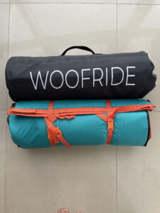 Автогамак трансформер, аквамарин + помаранчевий