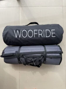 IMG_2032 Суцільний автогамак, сірий + чорний