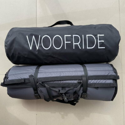 IMG_2032 Суцільний автогамак, сірий + чорний