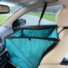 IMG_5218 Автогамак на переднє сидіння, аквамарин + чорний